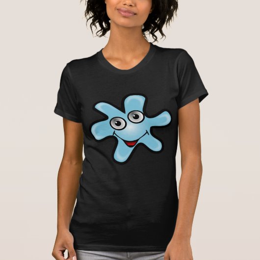 T-shirt bactéries-156870 bactéries virus sourire heureux b (Devant)
