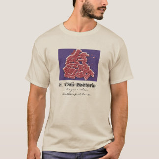 T-shirt Bactéries d'Escherichia coli