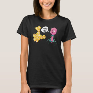 T-shirt Bactériophage drôle de phage