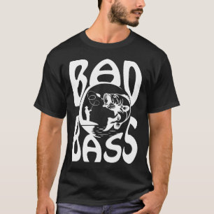 T-shirt Bad Bass SVG Couleur personnalisée