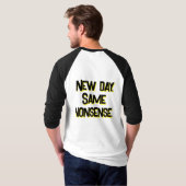 T-shirt Bad Booglie Drôle Pas Encore (Dos entier)