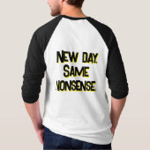 T-shirt Bad Booglie Drôle Pas Encore (Dos)