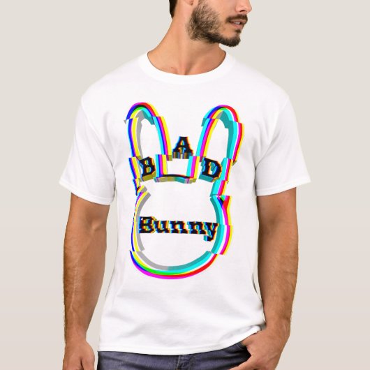 T-shirt Bad Bunny (Devant)