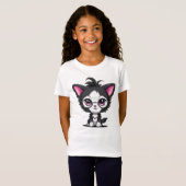 T-Shirt Bad Chat Lovely Dimanche (Devant entier)