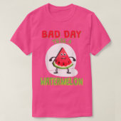 T-shirt Bad Day To Be A Watermelon (Design devant)
