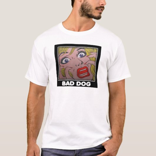T-shirt bad dog 2 (Devant)