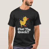 T-shirt Bad Ducks  Grumpy Swearing Inappropriate Duck (Devant)
