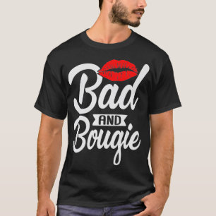 T-shirt Bad et Bougie Melanin Poppin Mois de l'histoire de