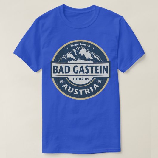 T-shirt Bad Gastein Autriche (Design devant)