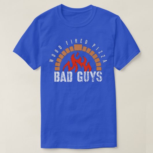 T-shirt Bad guys pizza (Design devant)