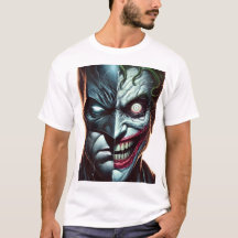 Bad Joke Split Face Duality Art