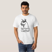 T-shirt bad_karma_llama_zazzle (Devant entier)