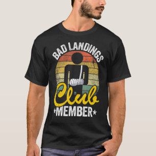 T-shirt Bad Landings Club Membre Broché Main Get Well Brok