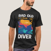 T-shirt Bad Old Diver  1 (Devant)