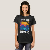 T-shirt Bad Old Diver  1 (Devant entier)