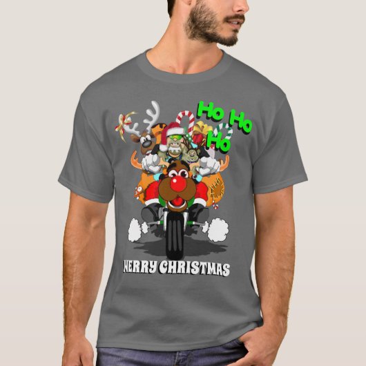 T-shirt Bad Père Noël - Bubba Claus (Devant)