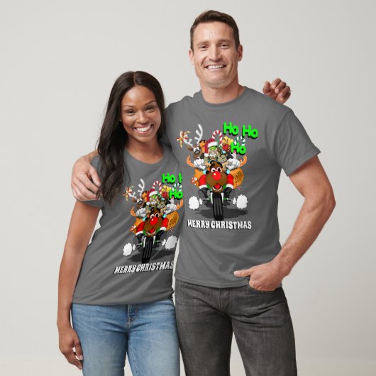 T-shirt Bad Père Noël - Bubba Claus (Unisexe)