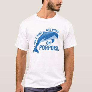 T-shirt Bad Puns Sur Marsouin