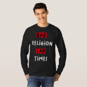 T-shirt Bad Religion Bad Times Sad Times Quote (Devant entier)