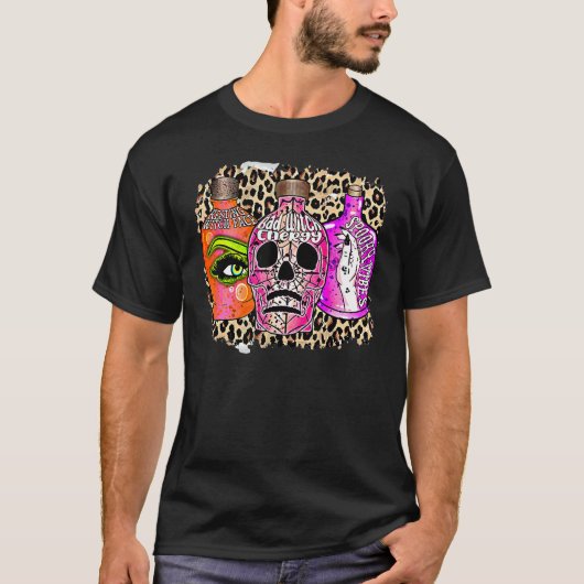 T-shirt Bad Witch Energy Leopard (Devant)