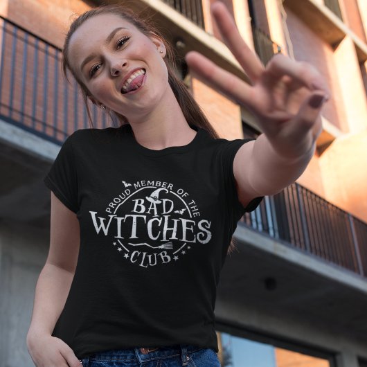 T-shirt Bad Witches Club, Fun Halloween