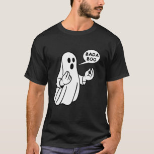 T-shirt Bada Boo Fantôme Italien Drôle Halloween