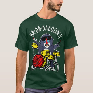 T-shirt Badababoon Funny Monkey Baboon Pun 1