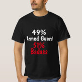T-shirt Badass de la Garde armée (Devant)