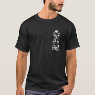 T-shirt Badass Neuroendocrine Cancer Awareness NET Zebra R