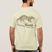 T-shirt Badass Quoll fou australien ne s'inquiètent pas (Dos)