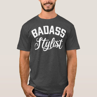 T-shirt Badass Styliste Funny Hair Styliste 2