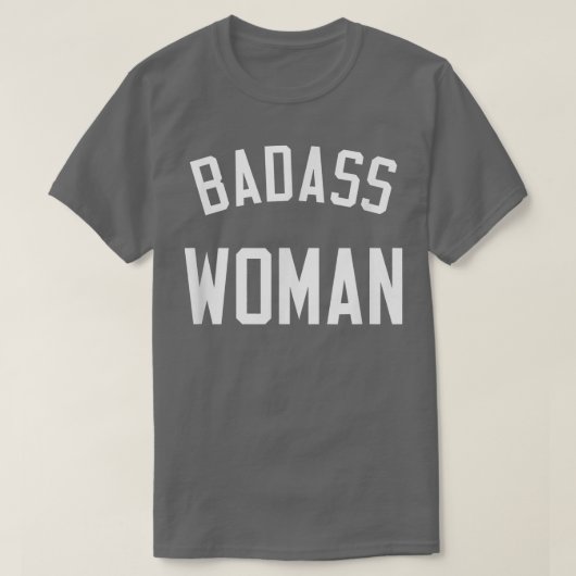 T-shirt Badass WomanDon pour dames fortes (Design devant)
