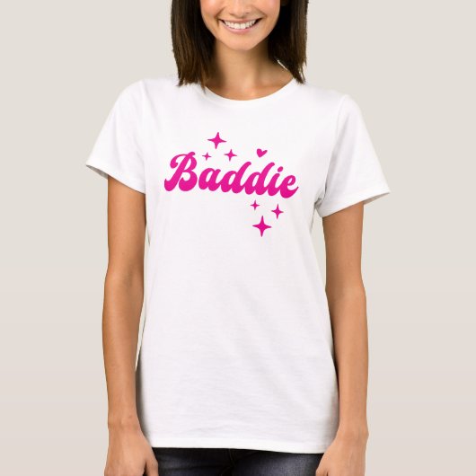 T-shirt Baddie (Devant)