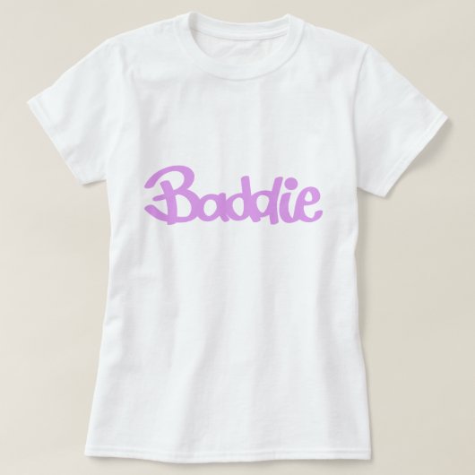 T-shirt Baddie (Design devant)