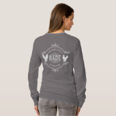 T-shirt BADE (léger) unisex Basic à manches longue (Dos entier)