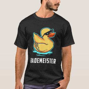 T-shirt Bademeister Lifeguard Rubber Duck Pool extérieur