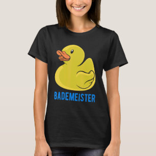 T-shirt Bademeister Rubber Duck Duck Ducky Squeaky Duck