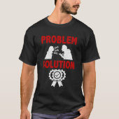 T-shirt Badge Collecte Falerist Problem Solution Hobby (Devant)