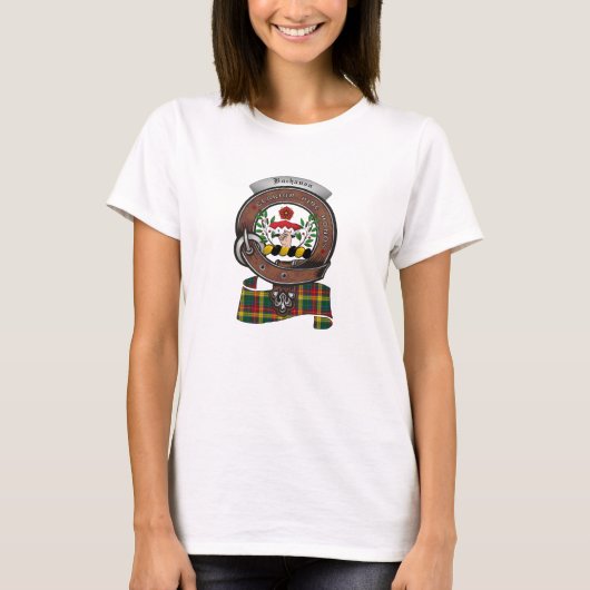 T-shirt Badge de clan Buchanan pour femmes (Devant)