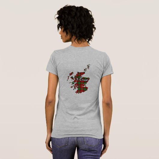 T-shirt Badge de clan de garçon et tatan femmes (Dos entier)