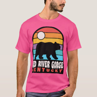 T-shirt Badge de l'ours de la rivière Rouge Gorge Kentucky