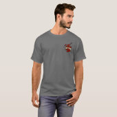 T-shirt Badge du clan Adair (Devant entier)