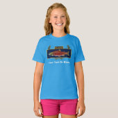 T-shirt Badge du pêcheur de combat de l'Alaska (Devant entier)