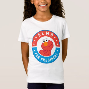 T-Shirt Badge Elmo Président
