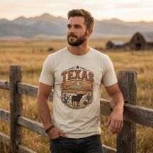 T-Shirt Badge Héritage du Texas