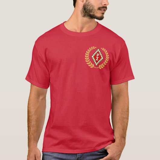 T-shirt Badge & Laurier (Devant)