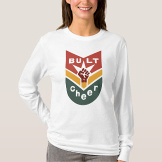 T-shirt Badge poing levé « CONSTRUIT POUR APPRENDRE »