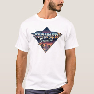 T-shirt Badge Rêve Été Vintage