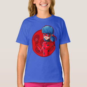 T-shirt Badge rouge Ladybug