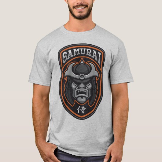 T-shirt Badge Samurai (Devant)